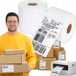 Kurier Címkék 100X150MM Perforációval 500 Db Tekercs (ETY)