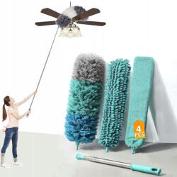 BOTC Szczotka Teleskopowa do Kurzu XXL 4w1 - Miotełka 250 cm 3 Końcówki Botc (B04)