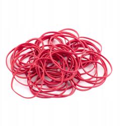 D. rect Irodai Gumikarika 1.5mmX3mm Átmérő 60mm 1000g Piros