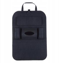  Autós ülésrendező, fekete filc, háttámla védelem