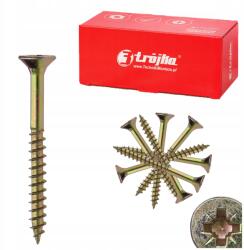 Trojka Edzett Fa Csavarok 4x20 mm Cinkkel Bevonva 1kg (WHD 4 X 20)