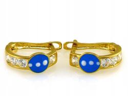 Lovrin Lány Fülbevaló Arany 585 cirkóniákkal és zománccal 0.89g ajándék (60978857)