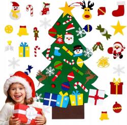  Diy Filc Karácsonyfa Levehető Díszekkel Ünnepi Dekoráció (B0DDCCJRHD)