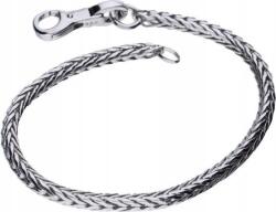 Lovrin Ezüst karkötő 925-ös, bead charmokhoz, 8, 77g, modern design, ajándéknak is kiváló (Lovrin 49732)