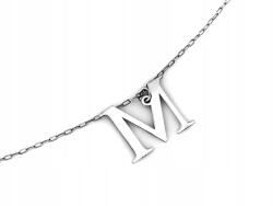 Lovrin Női nyaklánc 925-ös ezüstből, modern kezdőbetűvel, neki (63951571)