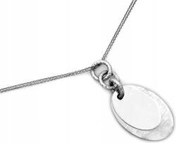 Lovrin Elegáns, modern ezüst nyaklánc kerek díszítéssel r45, 925-ös ezüst
