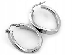 Lovrin Ezüst Karika Fülbevaló Női 925 Ródiumozott 4.28g Fényes Ajándékba