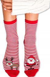 Milena Női Zokni Karácsonyi Rénszarvas Rudolf Ajándék Neki Milena 37-41