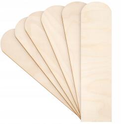 Creative Deco 10 x Könyvjelző rétegelt lemez decoupage 20x5cm (X000UR1YNN)