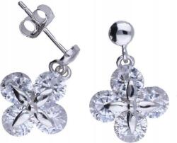 Lovrin 925-ös ezüst fülbevaló, lógós, díszített, 4, 09g, eredeti női ajándék (Lovrin 47739)