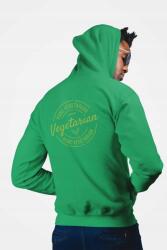  D&b Unisex Hoodie ZIPST00157 Vegan Zöld-Méret M