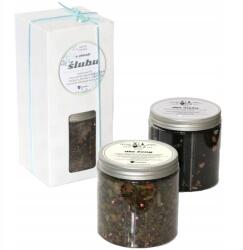 Cup&You Esküvői ajándék Esküvői évfordulós leveles tea férjnek és feleségnek ajándék (herbata liściasta sypana mieszanka napar susz)