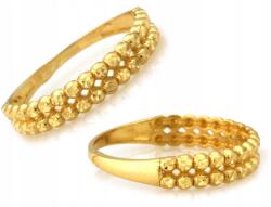 Lovrin Gyűrű karika golyókkal 375 9k arany 1.35g fényes 13-as méret (43803908)