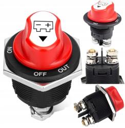 Hebel Főáramkapcsoló 200A 12V-32V levehető gomb 12V 24V