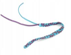 Lebexy kék-lila zsinóros fejpánt