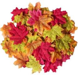 Mű Levél Őszi Dekoráció 4 Természetes Szín 466 (liście dekoracje jesienne)