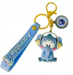 EdiBazzar Elefánt kulcstartó táskadísz Kulcstartó, táskadísz, elefánt ajándékba (5905204483107)