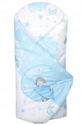 Ankras Bébi Takaró 80x80 Merevített (Rożek 80/80-kokos SŁOŃ NIEBIESKI)