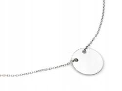 Lovrin Női ezüst nyaklánc 925-ös karika medállal, 1.65g, állítható 44cm (60772356)