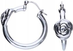 Lovrin 925-ös ezüst fülbevaló, virágos, elektroformált rózsák, 6, 29g, divatos női ékszer (Lovrin 45835)