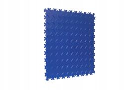 R-Tile Kék bordázott Pvc garázslapok, műhelybe, Moduláris padló (RT4mmKolor)
