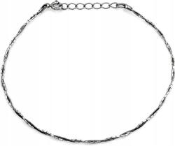 Lovrin 925-ös ezüst bokalánc, két csavart szál, r25, divatos ajándék