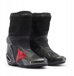 Dainese Motoros cipő Dainese Axial 2 Air Boots Fekete/Piros-Fluo 39