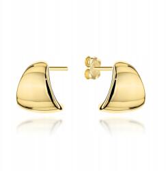 Fugart 585-ös Arany Fülbevaló, Sima Háromszög Alakú Ingyenes Gravírozás (FUG7-K01794-585)
