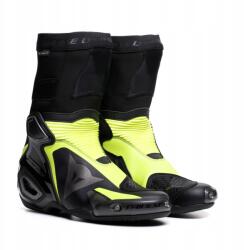 Dainese Motoros cipő Dainese Axial 2 Boots Fekete/Sárga-Fluo 42