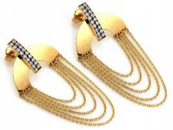 Lovrin Elegáns arany fülbevaló láncokkal, 585 14k, 5.63g látványos ajándék (61006757)