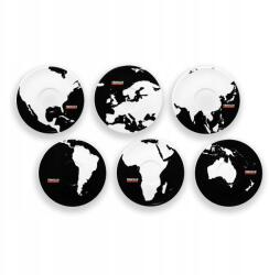 „World bögre szett csomagolásban 6 csésze, 6 alátét (1935/2004)