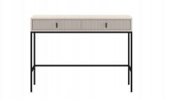  Maggiore MA07 Fésülködőasztal 2 fiókkal Kasmír/Fekete láb/Fekete fogantyú (PUMAKN02KAKACC5010)