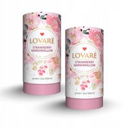 Lovare Lovaré Eper Marshmallow 80g (szórt, zöld tea) (JSC Monomakh)