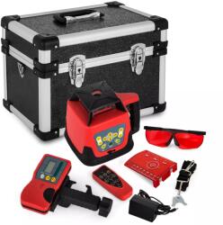  Forgó önszintező lézeres szintező (piros sugár) érzékelő távirányító tok (8HJGSPY-red)