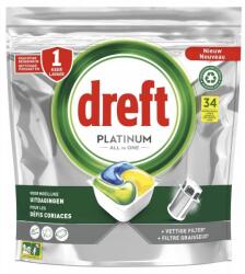 Dreft All in One Platinum Plus mosogatógép tabletta 34 db (8700216264495)