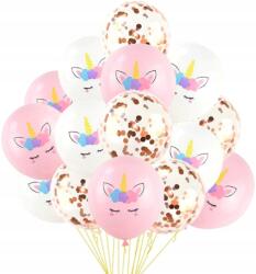  Lufik Születésnapi szett 15db unikornis konfettivel