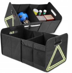 EdiBazzar Összecsukható rendszerező zsebekkel Autós csomagtartó doboz Nagy (Skrzynka Do Bagażnika Składany Organizer)