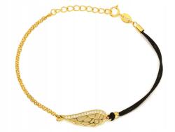 Lovrin 925-ös arannyal bevont karkötő áttört szárnnyal és zsinórral, 1, 90g, 20-as méret (60277385)