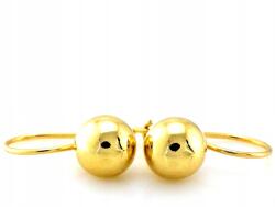 Lovrin Arany fülbevaló golyókkal 585-ös finomságú, klasszikus akasztós, fényes golyó, 14 karátos (Lovrin)