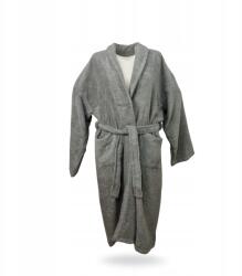  Hosszú Frotír Köntös VitalHome Hotel Spa 100% Pamut 3XL Sötétszürke (Szlafrok Frotte Hotelowy SPA 100% Bawełna 3XL)