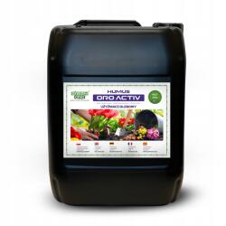 Green Oro Humusz nyári őszi trágya fűhöz tujákhoz tűlevelűekhez rózsákhoz 20L 400kg trágya (HUMUS Roślinny Użyźniacz glebowy ORO ACTIV)