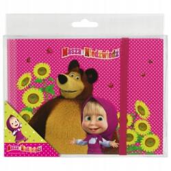 DERFORM Maša És A Medve gumis napló jegyzetfüzet (Masza i Niedźwiedź)