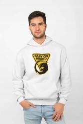  D&b Unisex Hoodie MO00007 Alien Fehér-Méret M