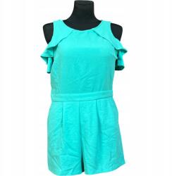 Naf Naf Zöld, könnyű és kényelmes rövidnadrágos kombidressz, 36-os méret (UB000178)