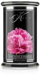 Kringle Candle Pink Peony & Pomelo Kringle Candle nagy gyertya két kanóccal (624g) (0153-001521)