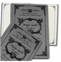 Szürke notesz, tervező, vonalas, 160 lapos, díszített kemény borító, A5-ös méret (Szary notes planer notatnik linia 160 kartek) - allegro - 1 320 Ft