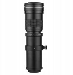  Szuper telefotó objektív T adaptergyűrű F/8.3-16 420-800mm fekete (87879782778)