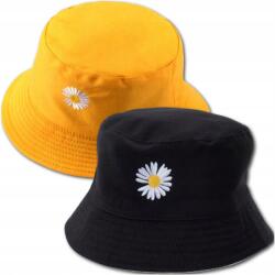 EdiBazzar Bucket Hat Halászsapka Kétoldalas Nyári Strand Sapka Fekete (5905884042915)