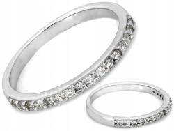 Lovrin Ezüst női gyűrű 925 cirkónia kövekkel, vékony, 1.66g, 13-as méret, hölgyeknek (62501684)