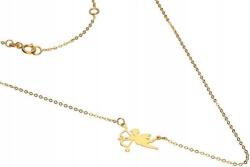 Lovrin Arany nyaklánc 585-ös szerelmes angyalka nyíllal 0, 95g női celebritás divatos 14k (Lovrin 60520)